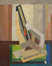 Compositie van de Vorticist - Lawrence Atkinson — weergave van het kunstwerk
