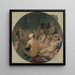 Het Turkse Bad - Jean-Auguste-Dominique Ingres — ingelijst kunstwerk aan de muur