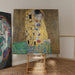 Reproductie van het schilderij Het Kus - Gustav Klimt