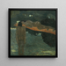 The Kiss - Pedro Figari — framed artwork on a wall