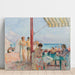 Reproductie van het schilderij Le Bar sur la Plage - Henri Lebasque