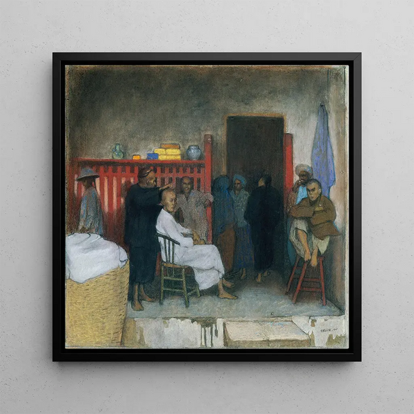 Le Barbier de Singapour - Emil Orlik