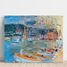 Reproductie van het schilderij Het Bassin de Deauville - Raoul Dufy