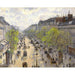 Reproductie van het schilderij Het Boulevard de Montmartre, Lenteochtend - Camille Pissarro