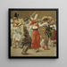van het Carnaval in Rome, fragment - Christoffer Wilhelm Eckersberg — ingelijst kunstwerk aan de muur