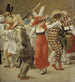 van het Carnaval in Rome, fragment - Christoffer Wilhelm Eckersberg — weergave van het kunstwerk