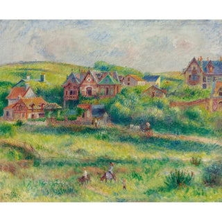 Le Châlet De Blanche Pierson À Pourville - Pierre-Auguste Renoir | Reproduction Tableau Décoration murale affiche copie