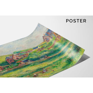 Le Châlet De Blanche Pierson À Pourville - Pierre-Auguste Renoir | Reproduction Tableau Décoration murale affiche copie