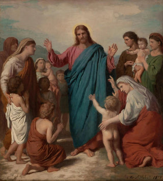 Le Christ au milieu des enfants - Charles Henri Hilaire Michel