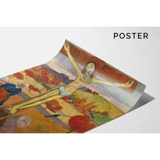Le Christ jaune - Paul Gauguin | Reproduction Tableau Décoration murale affiche copie