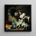 The Cook - Bernardo Strozzi — framed artwork on a wall