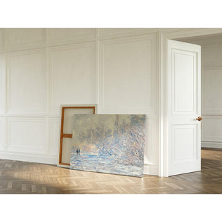 Le Givre à Giverny - Claude Monet | Reproduction Tableau Décoration murale affiche copie