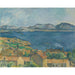 Reproductie van het schilderij Het Golf van Marseille gezien vanaf L'Estaque - Paul Cézanne