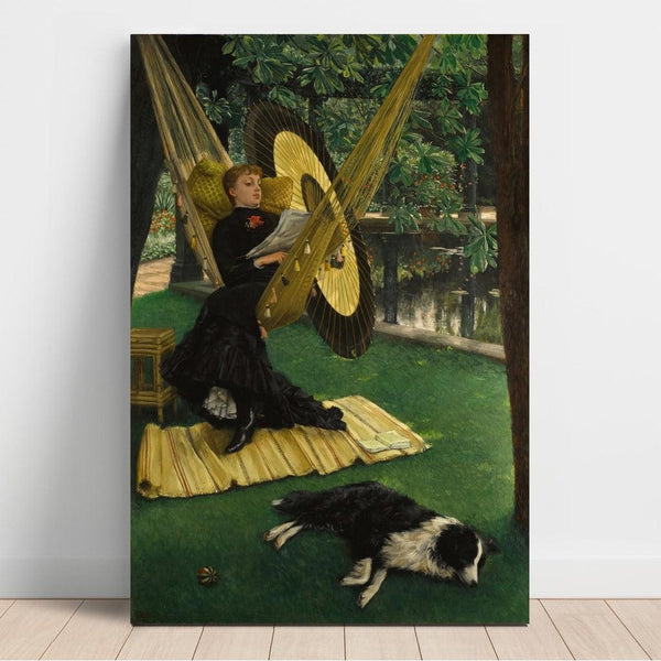 Le Hamac - James Tissot | Reproduction Tableau Décoration murale affiche copie