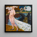 Het Betoverde Tuin - Leo Putz — ingelijst kunstwerk aan de muur