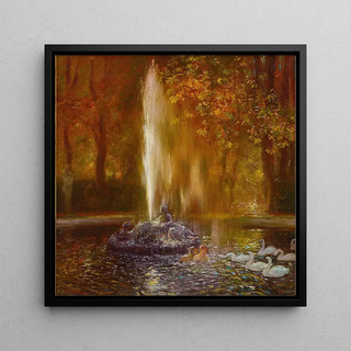 Le Jet d'eau de Versailles - Gaston La Touche