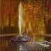 Het Fontein van Versailles - Gaston La Touche — weergave van het kunstwerk