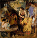 Het Mantel van meerdere kleuren - Ford Madox Brown — weergave van het kunstwerk