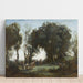 Reproduction of the painting The Morning, Dance of the Nymphs - Camille Corot