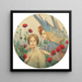 Le Message - Thomas Cooper Gotch — ingelijst kunstwerk aan de muur