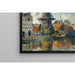 Reproductie van het schilderij De windmolen aan de Onbekende gracht, Amsterdam - Claude Monet