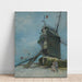 Reproductie van het schilderij Het molen van de Galette - Vincent van Gogh