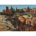 Reproductie van het schilderij Le Palatin à Rome - Edward Theodore Compton