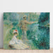 Reproductie van het schilderij De Visser aan de Lijn - Pierre-Auguste Renoir