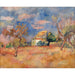 Reproductie van het schilderij van het Pigeonnier de Bellevue - Pierre-Auguste Renoir