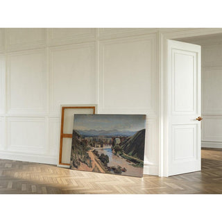 Le Pont de Narni - Jean-Baptiste Camille Corot | Reproduction Tableau Décoration murale affiche copie