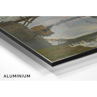 Le Pont de bois - Claude Monet | Reproduction Tableau Décoration murale affiche copie