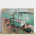 Reproductie van het schilderij Le Port du Havre - Raoul Dufy