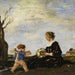De Lente - Adolf Hengeler — weergave van het kunstwerk