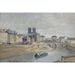 Reproductie van het schilderij Le Quai des Orfèvres et le Pont Saint-Michel - Jean-Baptiste-Camille Corot