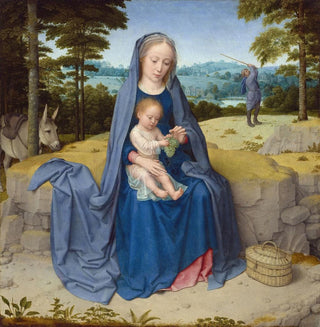 Le Repos pendant la fuite en Égypte - Gerard David