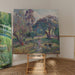 Reproductie van het schilderij De rust onder de bomen - Henri Lebasque