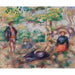 Reproductie van het schilderij Het rusten in het gras - Pierre-Auguste Renoir