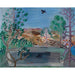 Reproductie van het schilderij Het reservoir in Golfe-Juan, met de vogel - Raoul Dufy