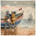 Le Retour à Tynemouth - Winslow Homer — weergave van het kunstwerk
