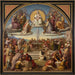 The Triumph of Religion in the Arts - Johann Friedrich Overbeck — displayed in an interior
