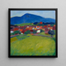 Het dorp Murnau - Alexej von Jawlensky — ingelijst kunstwerk aan de muur