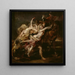Het Verraad van de dochters van Lévkippos - Peter Paul Rubens — ingelijst kunstwerk aan de muur