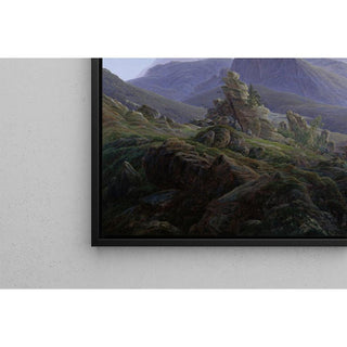 Le Watzmann - Caspar David Friedrich | Reproduction Tableau Décoration murale affiche copie