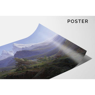 Le Watzmann - Caspar David Friedrich | Reproduction Tableau Décoration murale affiche copie