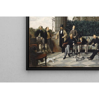 Le cercle de la rue Royale - James Tissot | Reproduction Tableau Décoration murale affiche copie