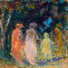 Het bosweggetje - William Baxter Closson — weergave van het kunstwerk