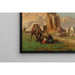 Reproductie van het schilderij De Colosse van Memnon - Jean-Léon Gérôme