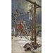 Reproductie van het schilderij De lansstoot - James Tissot