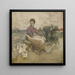 Het recht van passage - William Lee-Hankey — ingelijst kunstwerk aan de muur
