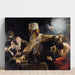Reproductie van het schilderij Het banket van Belshazzar - Rembrandt van Rijn